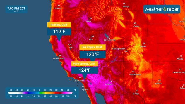 extreme west temp