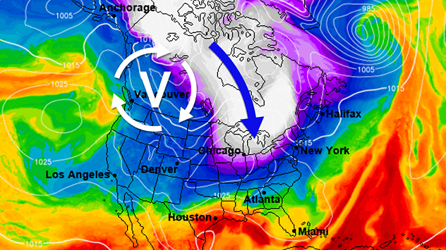Polarni talas u SAD i Kanadi