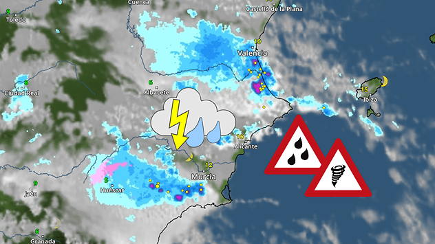 Grmljavinske oluje u Španiji
