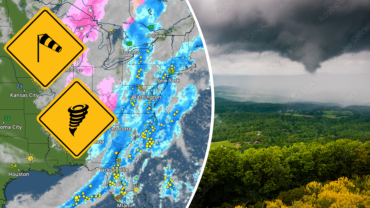 Severe storms target East Coast – Weather News