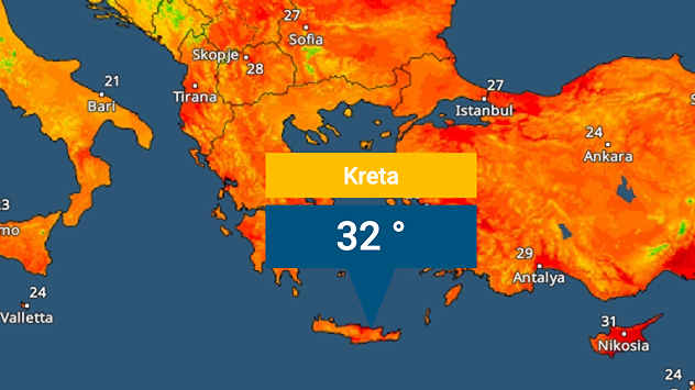 Hitze in Südosteuropa