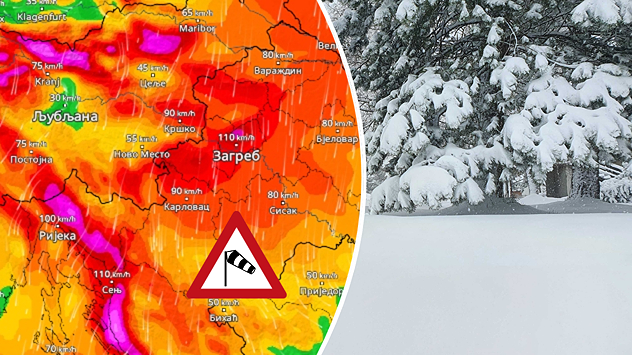 Oluja na zapadu Balkana