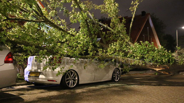 Sturm KIRSTEN wütet