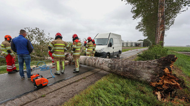 Sturm KIRSTEN wütet