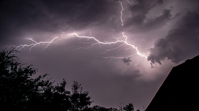 Nachtgewitter in Geestland