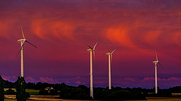 © Heinz-D. Fleck Regenbögen und Dämmerung