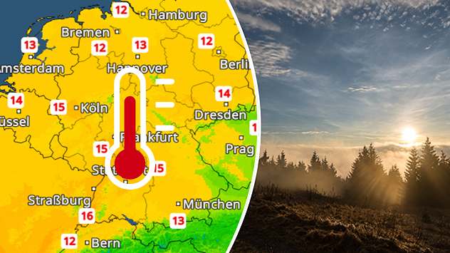 Mit etwas Sonne reicht es Anfang der neuen Woche am Oberrhein örtlich für 16 Grad.