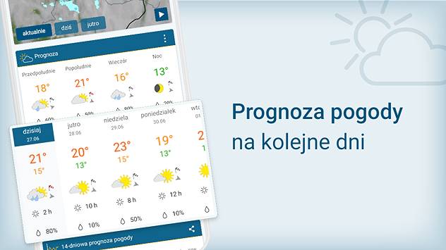 Prognoza pogody na najbliższe dni