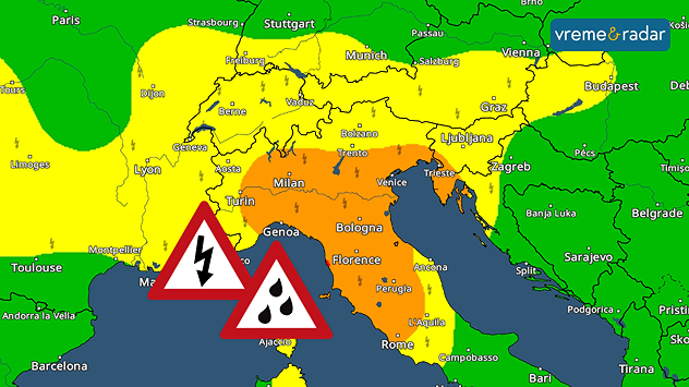 Nepogode na severu Italije