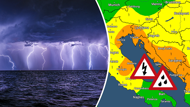 Nestabilno vreme na Mediteranu