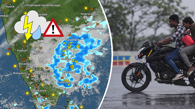 Heavy rain in Chennai