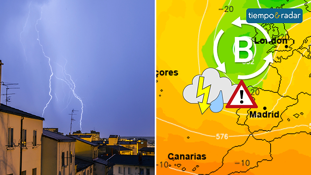 El aire frío sigue presente en nuestras latitudes y no termina de retirarse, reactivando las tormentas en muchos sitios.