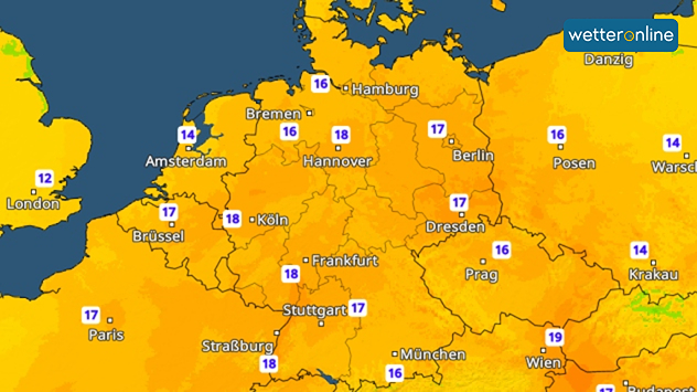 TemperaturRadar Tiefstwerte