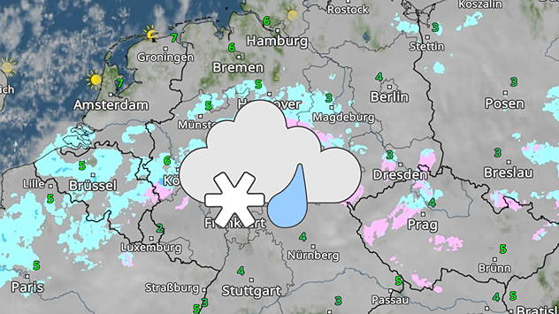 WetterRadar Donnerstag