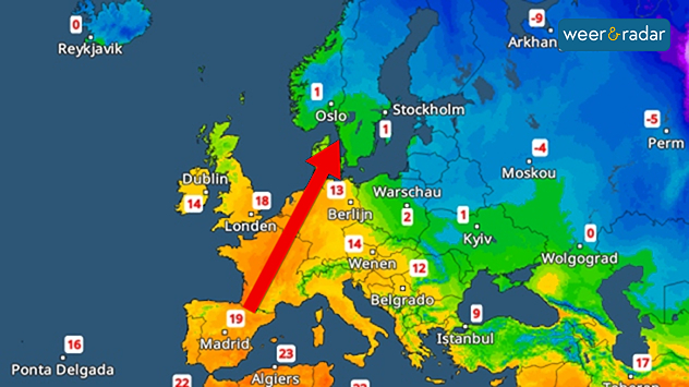 De lente heeft vanuit Spanje zijn weg door Europa gevonden.