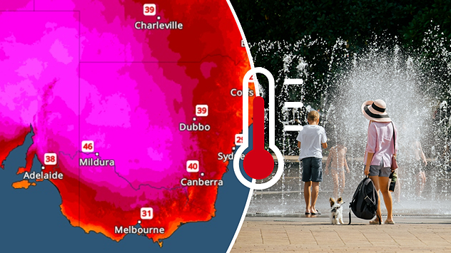 Op het zuidelijk halfrond van de aarde lijden mens en natuur momenteel onder de grote zomerse hitte.