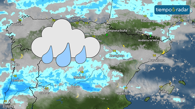 La influencia atlántica seguirá marcando el ritmo de los días hasta el final de semana. La llegada de frentes y el paso de borrascas dejarán días lluviosos desde el noroeste hacia zonas del interior. 
