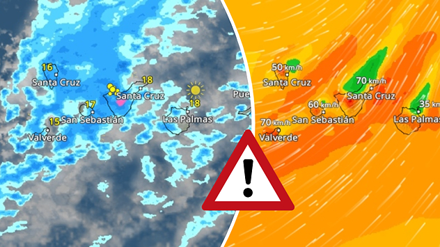 Ciklon na Kanarskim ostrvima
