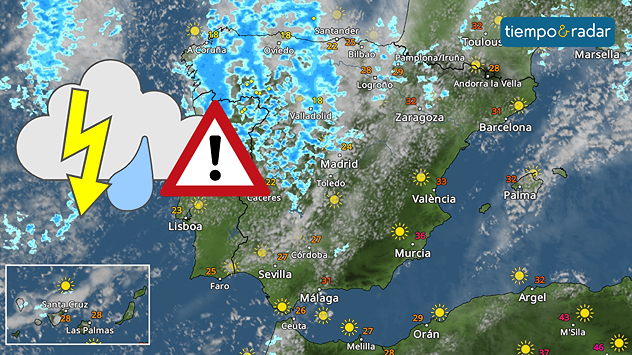 Llega otra borrasca a España que mantendrá las alertas activas en comunidades del noroeste peninsular.&nbsp;