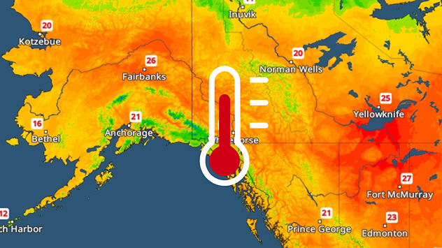 Temperature Radar Alaska Canada