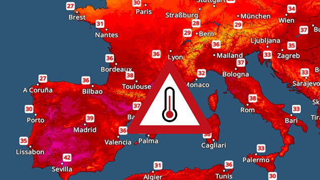 Les prévisions du radar de température pour dimanche