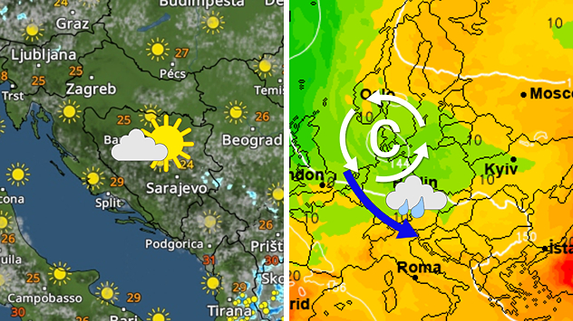 Sramežljiv nastavak ljeta. Toplije