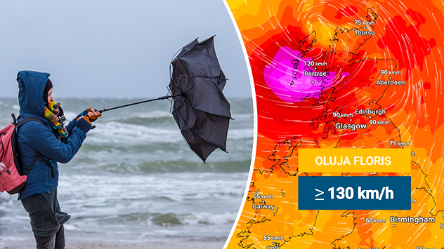 Britanska ostrva na udaru oluje
