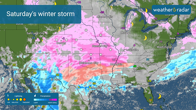 Winter storm trouble
