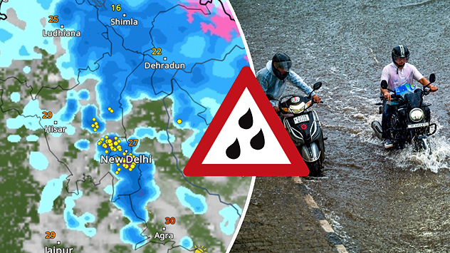 Heavy rains lash Delhi/NCR