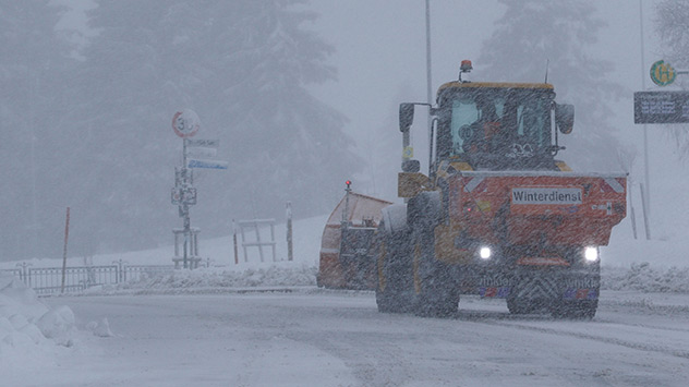 Schnee im Schwarzwald