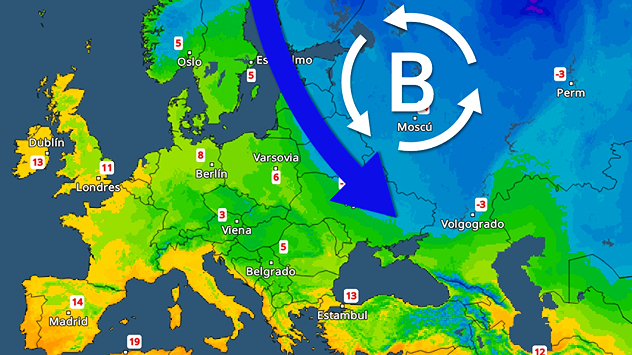 El aire frío llegará con nevadas a muchas zonas