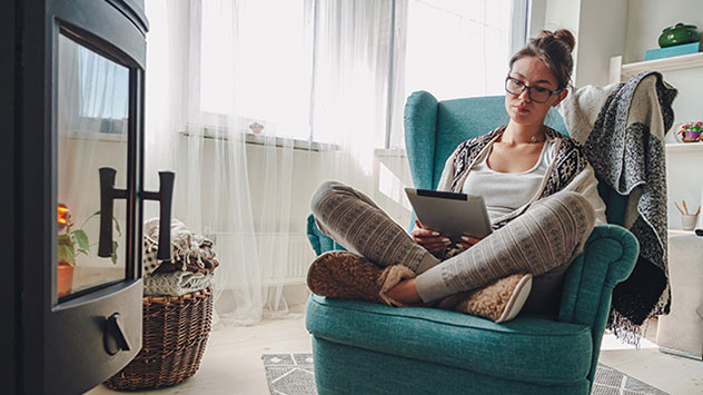 Mit den niedrigen Außentemperaturen kühlen sich auch die eigenen vier Wände ab. 