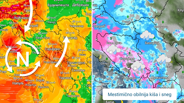 Izražena promena vremena