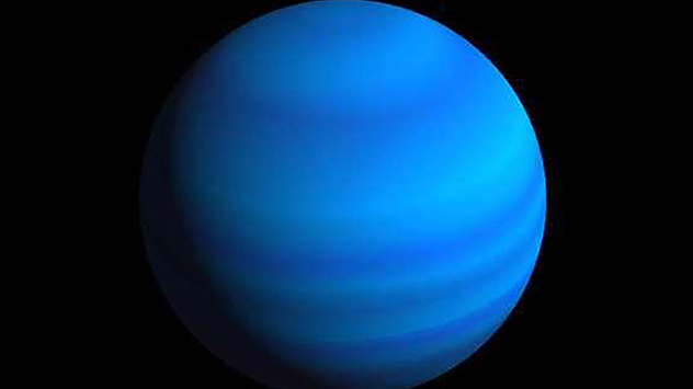 Wolkenbänder auf Uranus