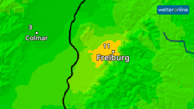 TemperaturRadar Freiburg