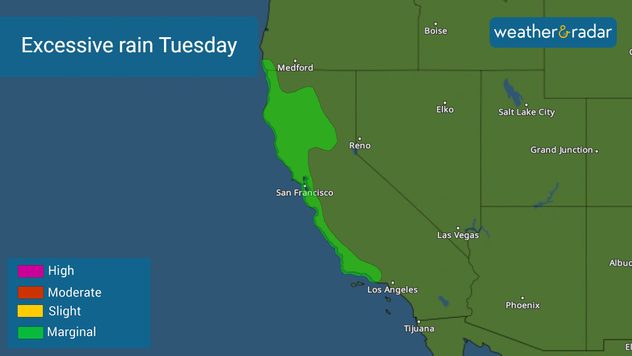 Excessive rain Tuesday