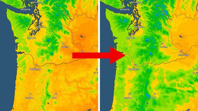 Pacific Northwest Weather Shift: Cooler, Wetter Days Ahead This Week ...