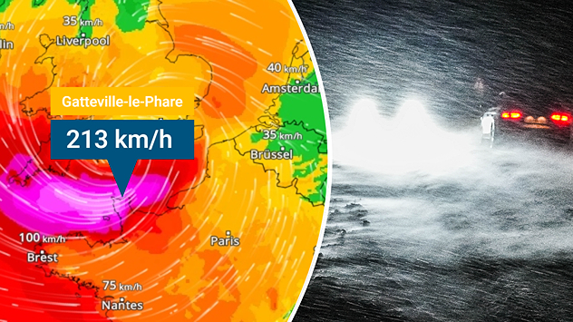 Zimska oluja Goretti pogodila je Europu