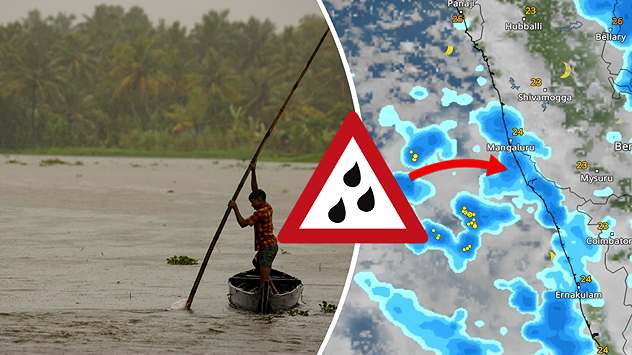 Heavy rain expected to lash coastal Kerala and Karnataka 