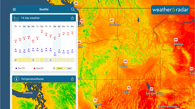 Cooler times across the Northwest.
