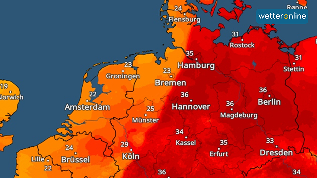 TemperaturRadar Mittwoch