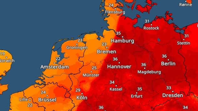 TemperaturRadar Mittwoch