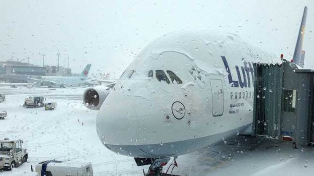 Glätte durch Märzschnee