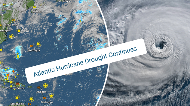 The last hurricane to form in the Atlantic was Hurricane Melissa on October 13, 2025, 352 days ago. So what's responsible for this hurricane drought?