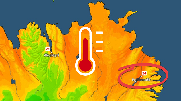 Höchstwerte von 24 Grad - Island so warm wie Südeuropa
