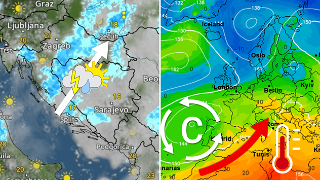 Oko 20°C, onda toplije