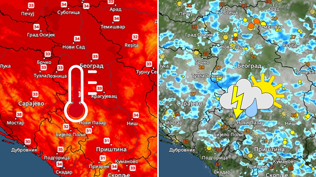 Vrlo toplo, uskoro i nestabilno