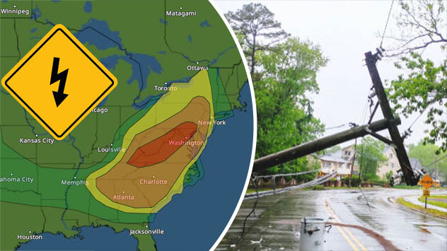 Over 85 million at risk of a severe thunderstorm outbreak across the ...