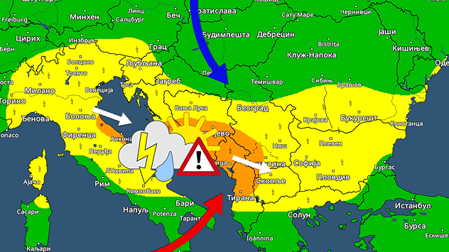 Moguće grmljavinske oluje