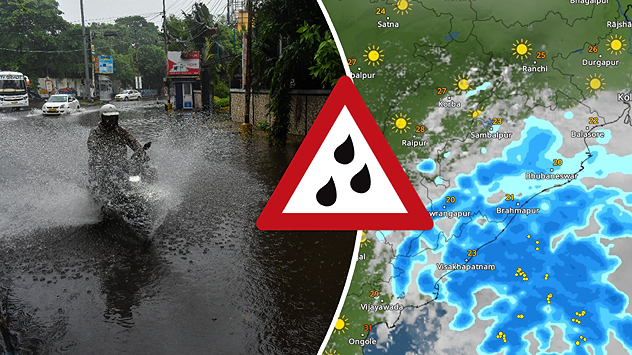 Heavy Rain in Odisha and Andhra Coast – Weather News
